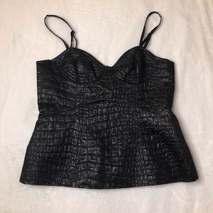 Trina Turk LA Black Top